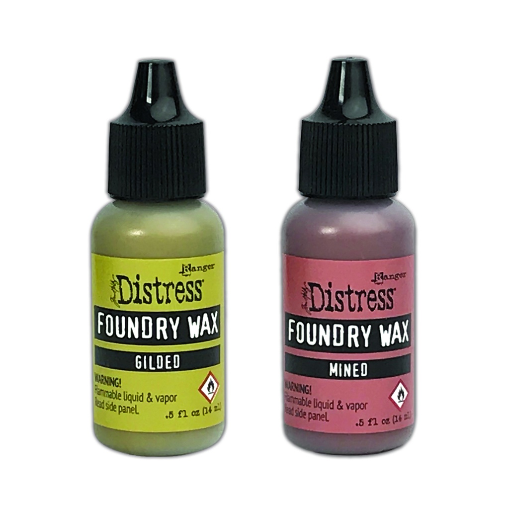 Tim Holtz Distress® Foundry Wax Kit 1 - Gilded/Mined