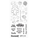 Debbi Moore Designs Celebrations Gnomes Match It Rubber Stamp Set