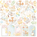 Ciao BellaMy Tiny World  12" x 12" Patterns Pad  