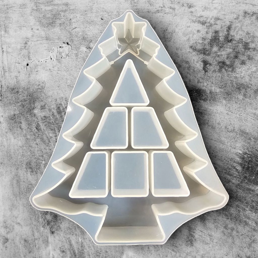 Christmas Tree Tray Silicone Mould