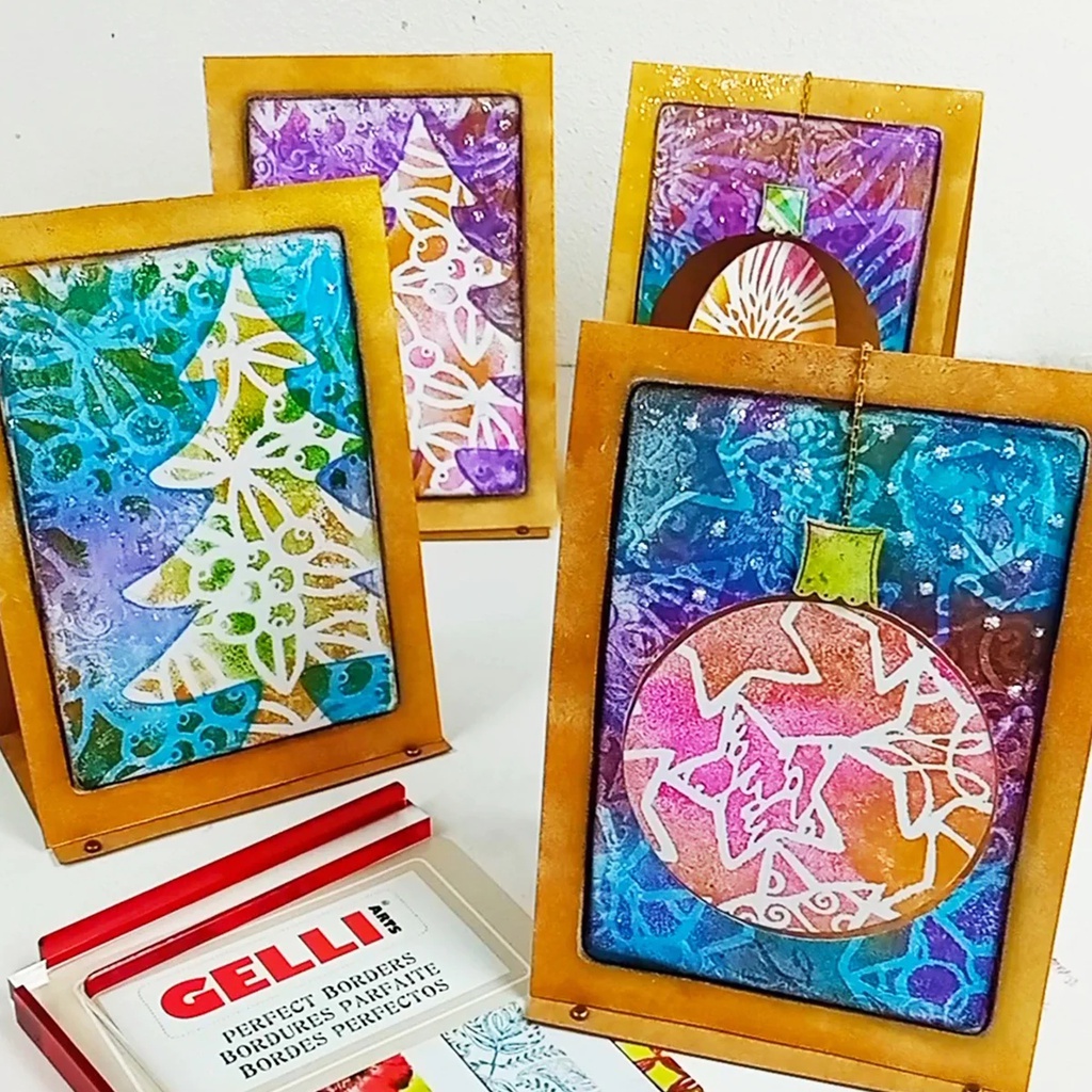 Gelli Arts Perfect Borders 5"x7"