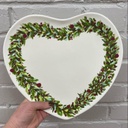 Heart Plate Large (carton of 6)