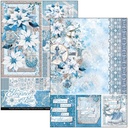 Elegance of Blue  Creative Pad A4 9/Pkg