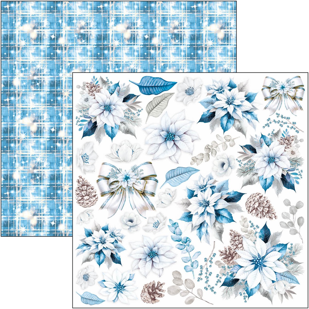 Elegance of Blue  Pad 8"x8" 12/Pkg