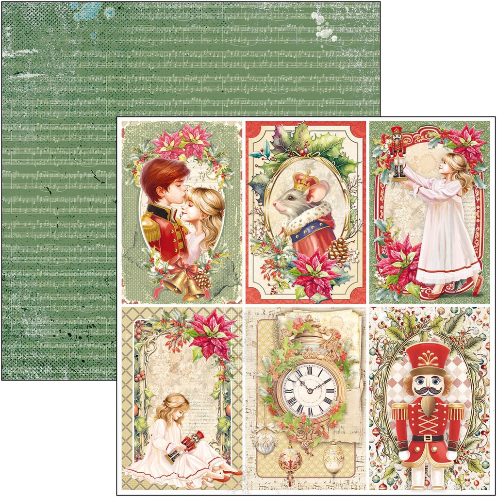 The Nutcracker  Pad 8"x8" 12/Pkg