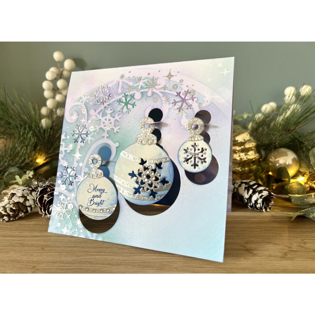 Angela Poole Link & Spin Christmastime Charms Die Set