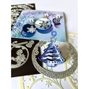 Angela Poole Link & Spin Christmastime Charms Die Set