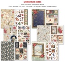 Christmas Vibes Junk Journal  Ephemera Book A4 32/pkg