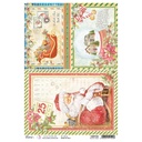 Ciao Bella Dear Santa Rice Papers - 5 Designs, 5 Sheets