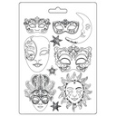 Soft Mould A4 - Masquerade masks 