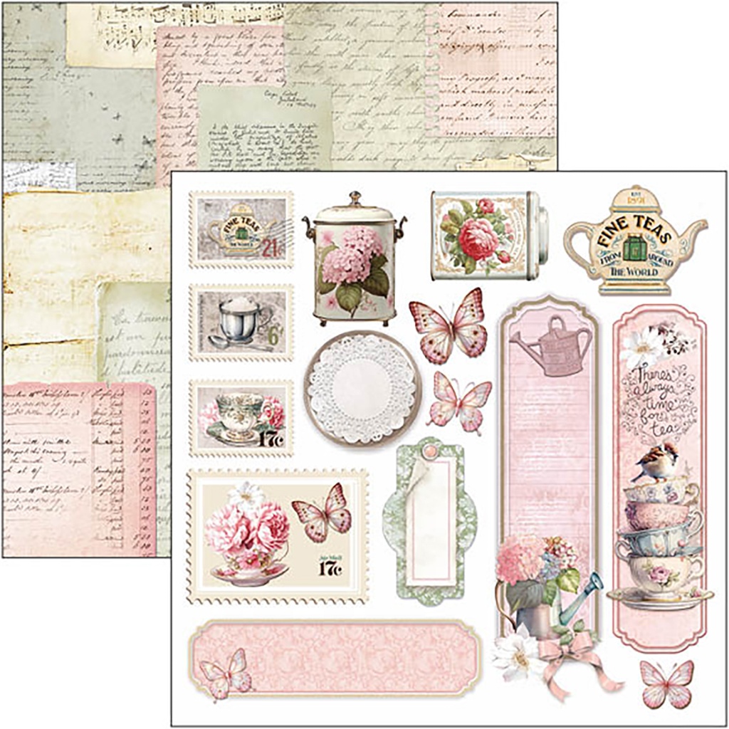 Timeless Moments  Fussy Cut Pad 6"x6" 24/Pkg