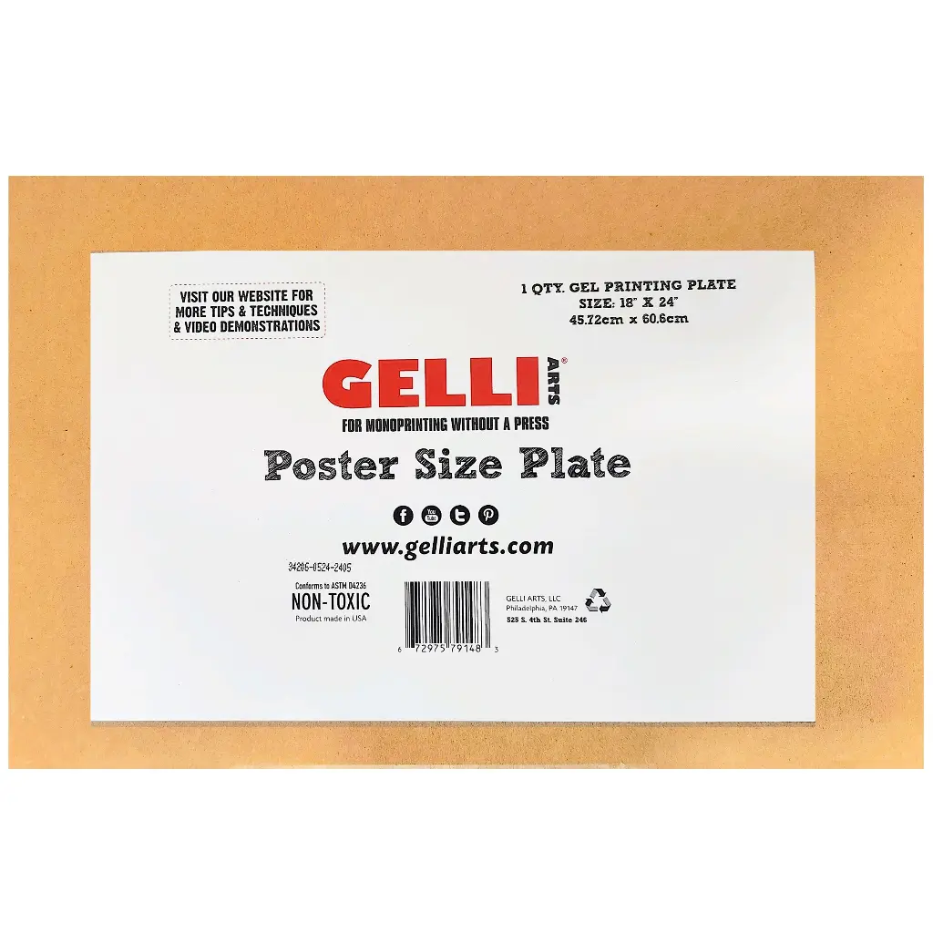 Gelli Arts 18" x 24" Poster Gel Printing Plate