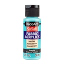 Indian Turquoise DecoArt SoSoft Fabric Acrylics 2 oz