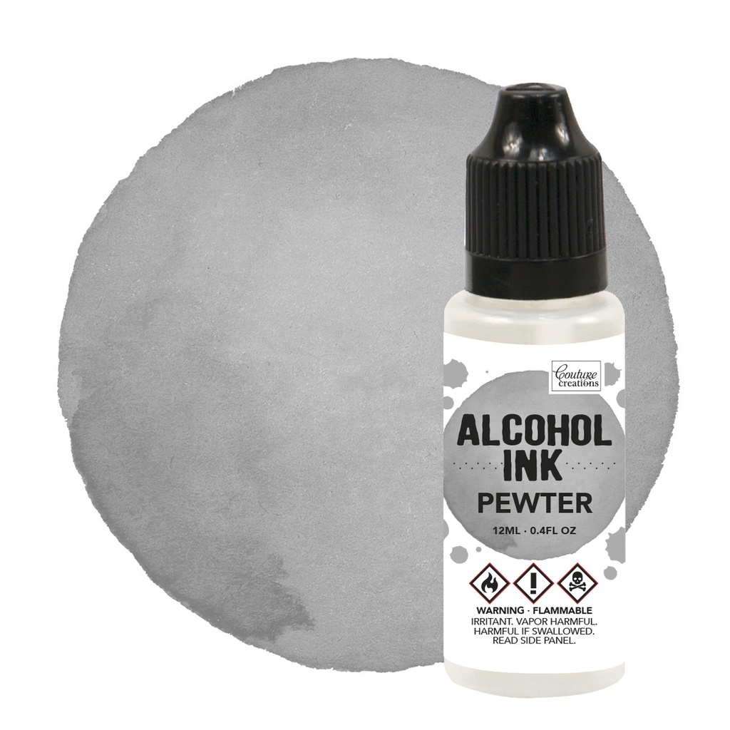 Pewter Alcohol Ink 12mL / 0.4fl Oz.