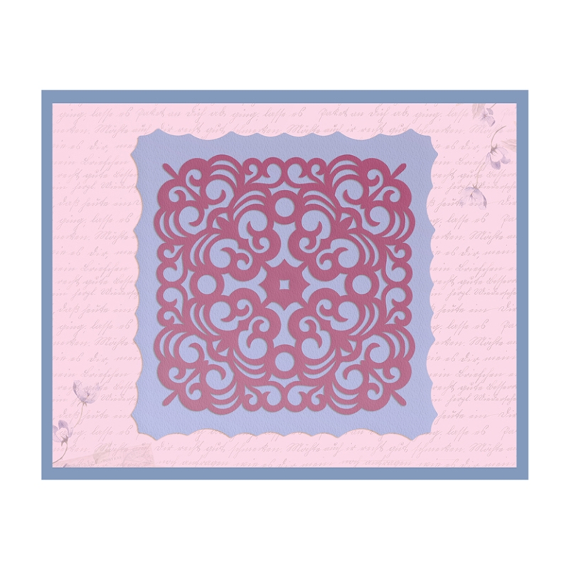 Impression Die - Damask Frame