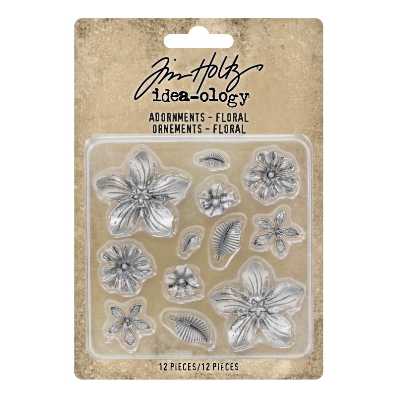 Tim Holtz Adornments Floral