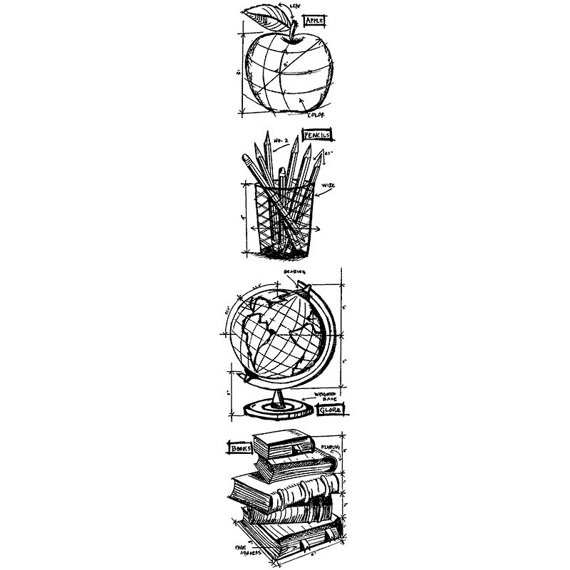 Schoolhouse Mini Blueprints