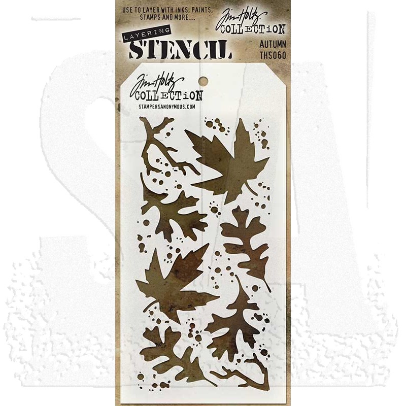 Tim Holtz Layering Stencil - Autumn