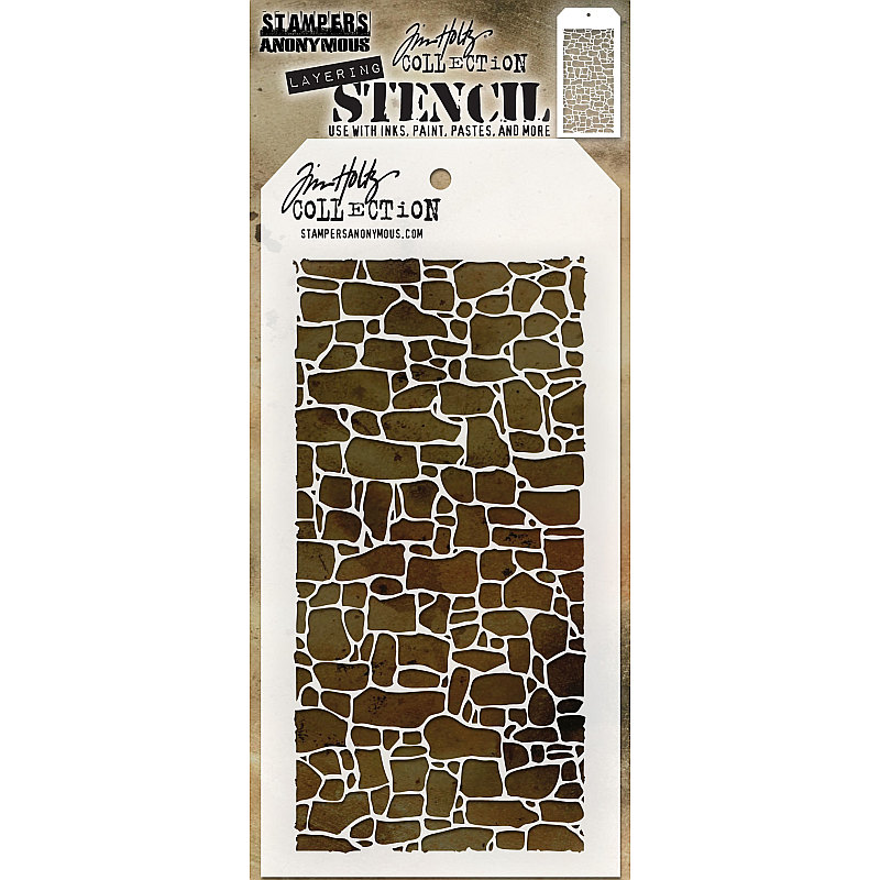 Tim Holtz Layering Stencil - Stone