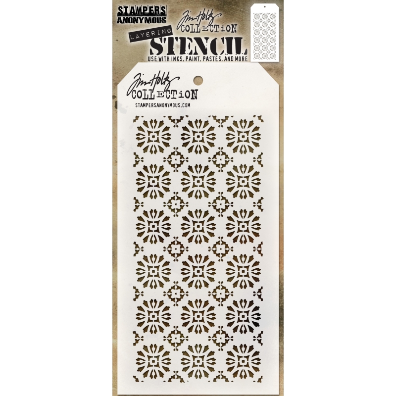 Tim Holtz Layering Stencil - Rosette