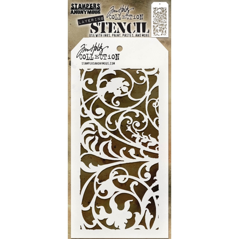 Tim Holtz Layering Stencil - Ironwork