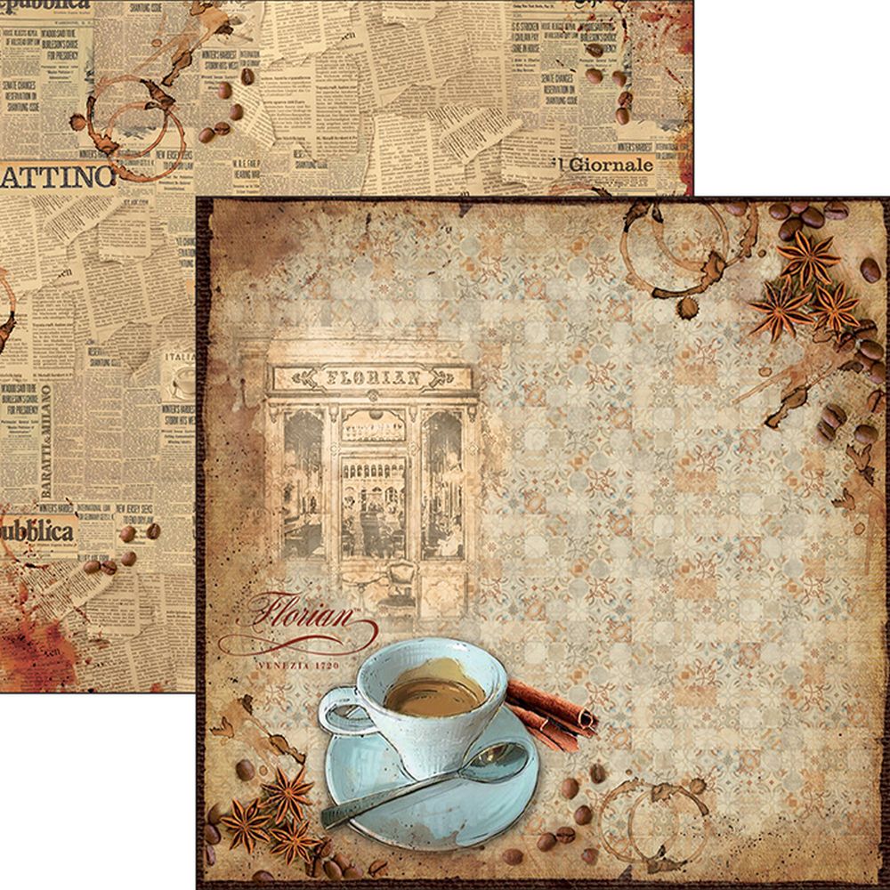 12"x12" Sheets x10 Caffe Florian