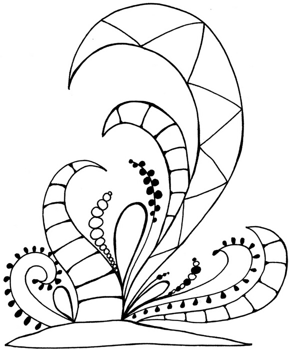 LM Zentangle Botanics