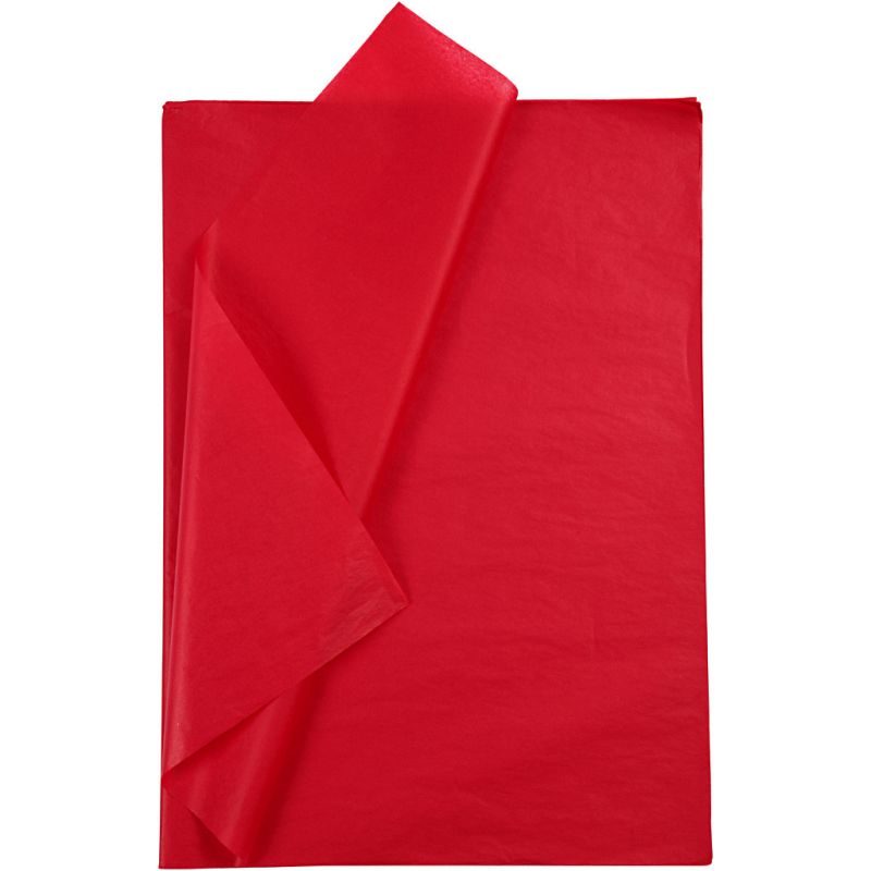 Tissue Paper 50x70cm 14g x25 Red