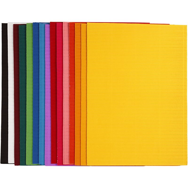 Corrugated Card, sheet 25x35 cm 80g