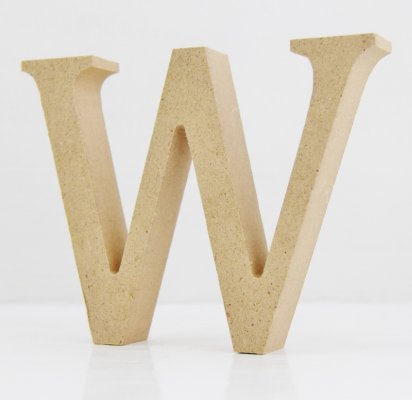 Letter W - 8cm