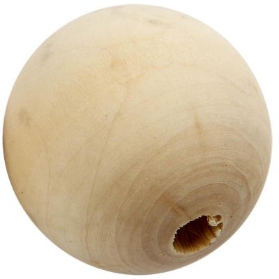 Wood Bead - pack of 30