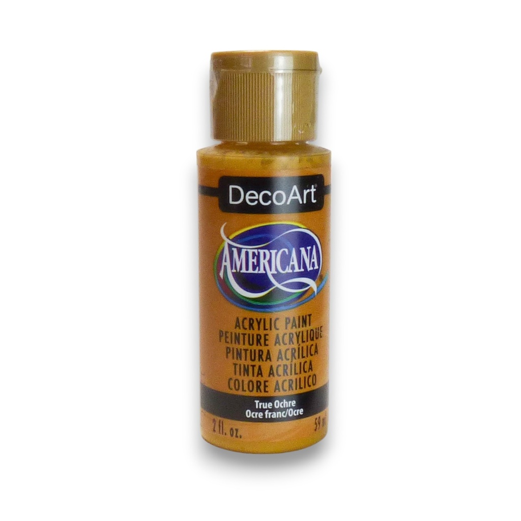 True Ochre Americana Acrylic 2Oz.