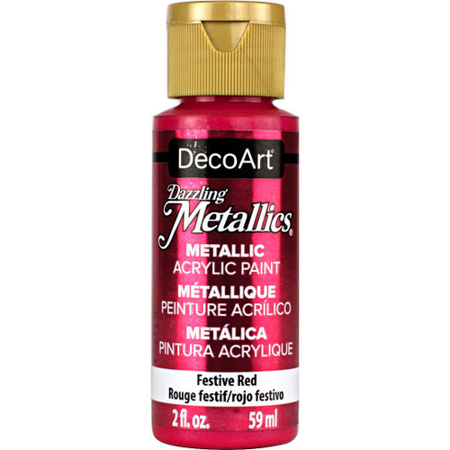 Festive Red Metallics 2Oz.