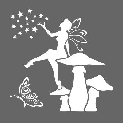 Fairies Stencil Pack of 2