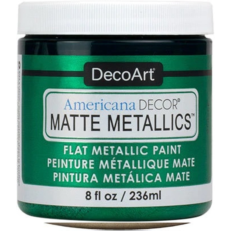 Emerald Green Matte Metallics