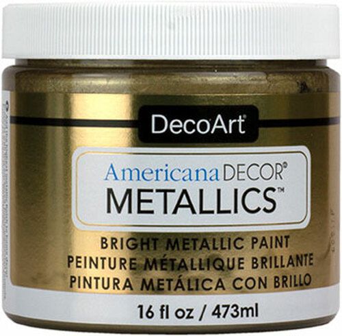 Champagne Gold DecoArt Decor Metallics 16oz