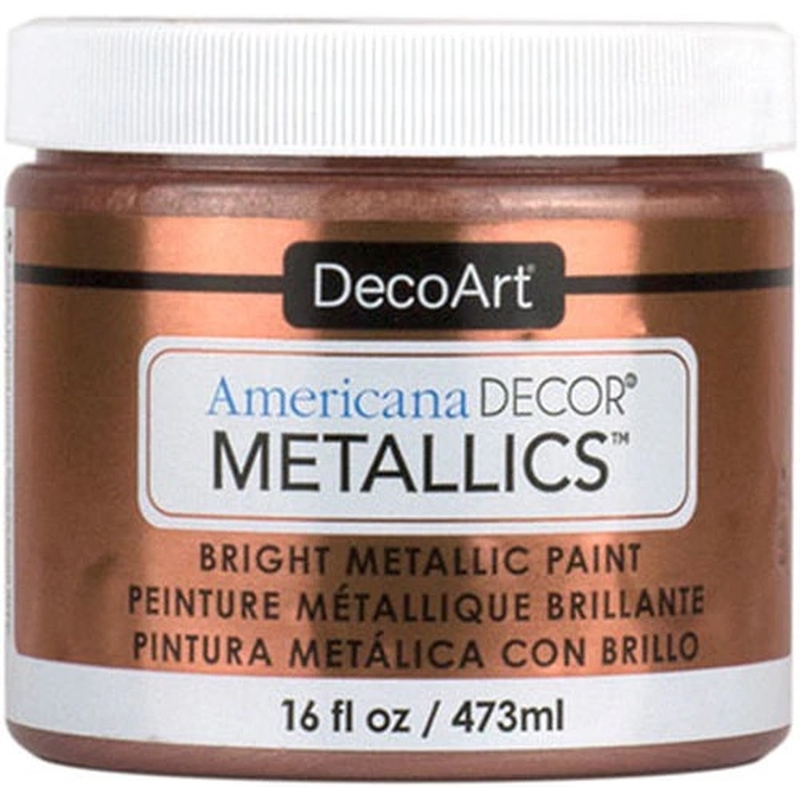 Rose Gold DecoArt Decor Metallics 16oz