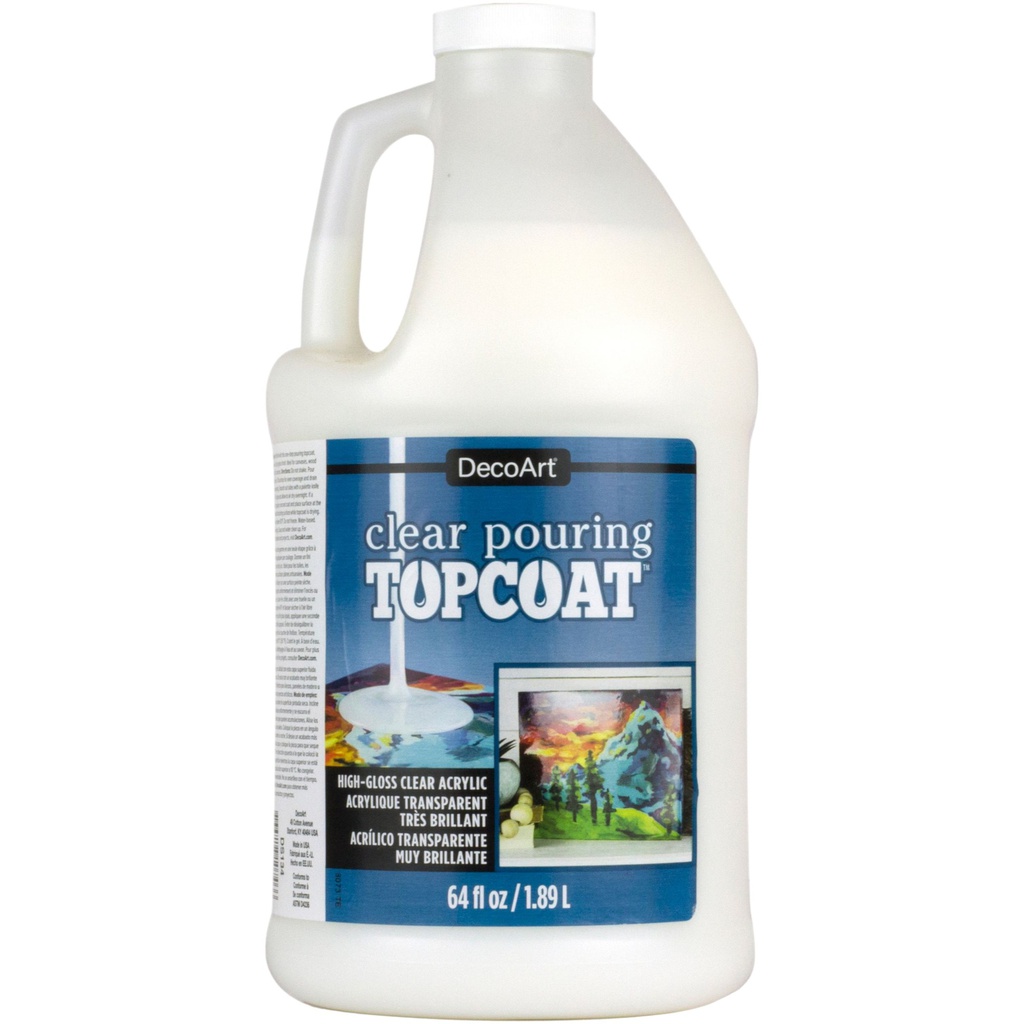 Clear Pouring TopCoat 64oz