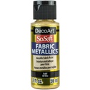 Gold 2oz DecoArt SoSoft Fabric Metallics Paint