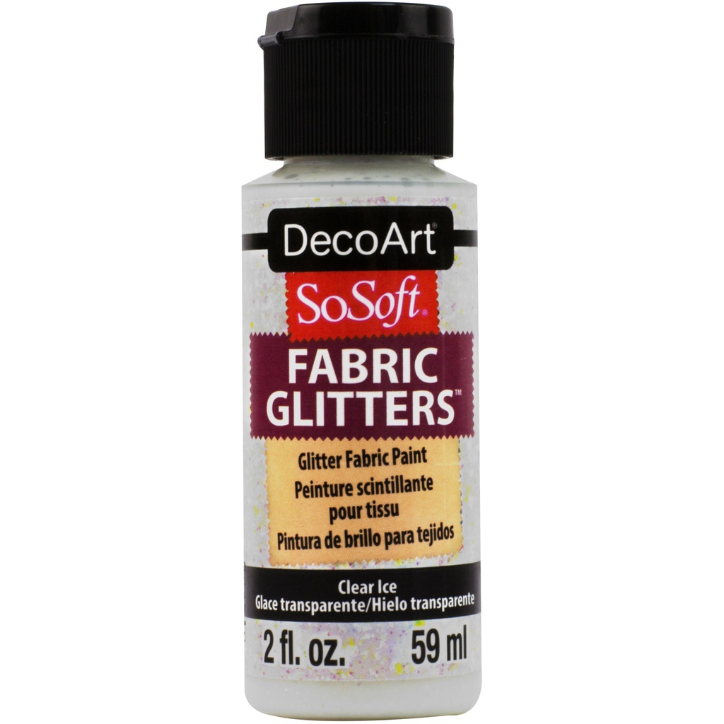 Clear Ice DecoArt SoSoft Fabric Paint