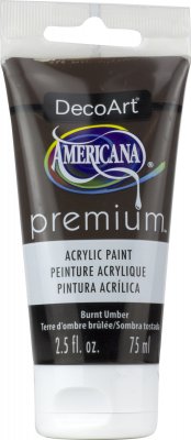 Burnt Umber Premium Acrylic