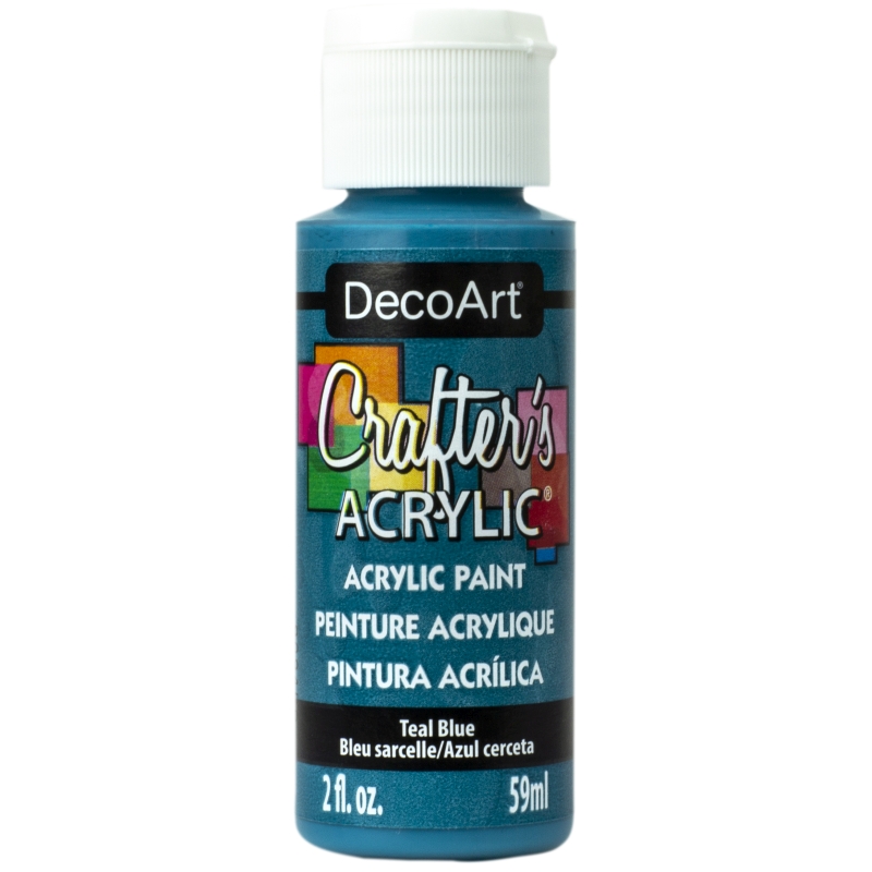 Teal Blue Crafters Acrylic 2oz