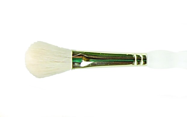 White Blending Mop Soft Grip Brush - Single