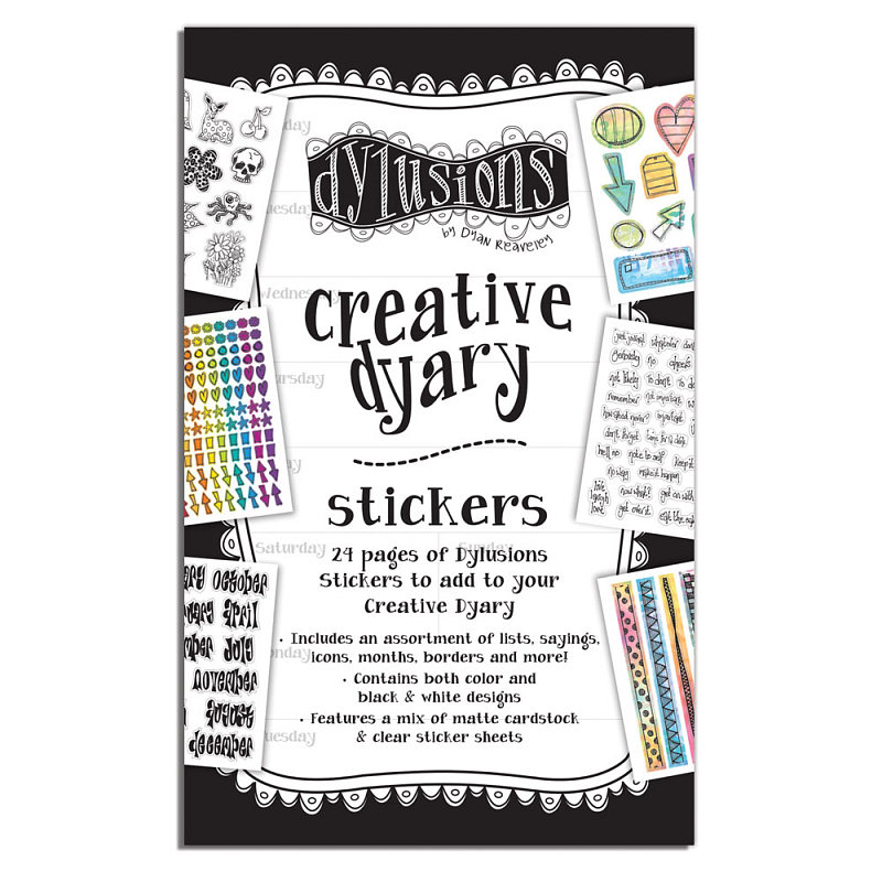 Dylusions Sticker Book