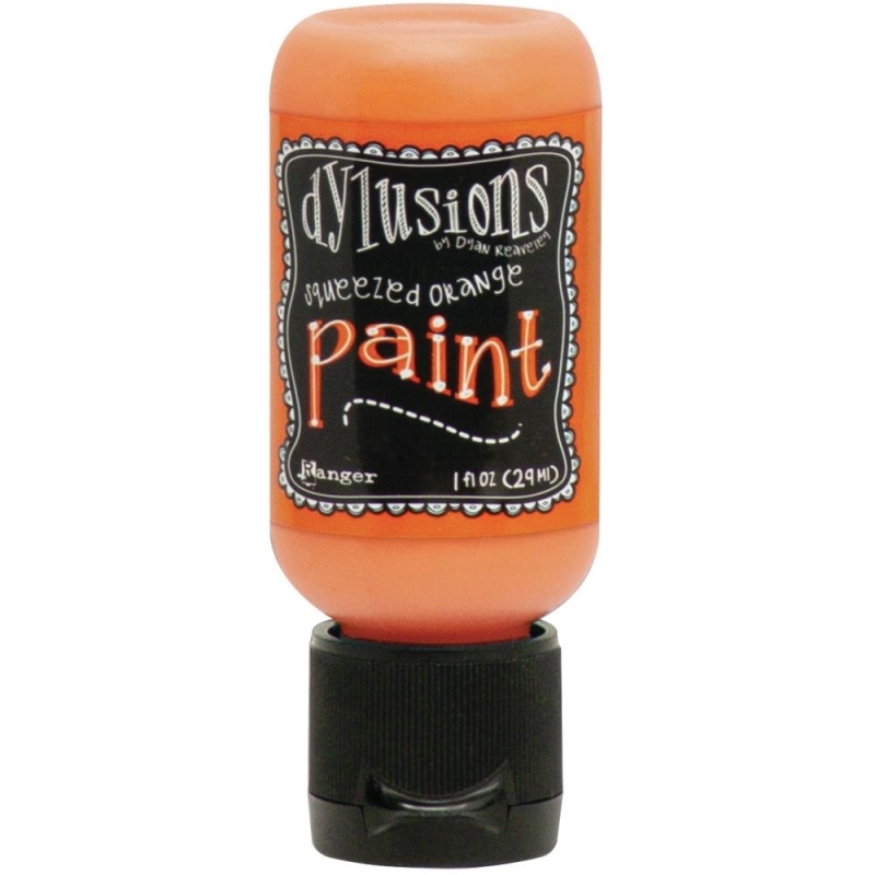 Dylusions Paint Squeezed Orange