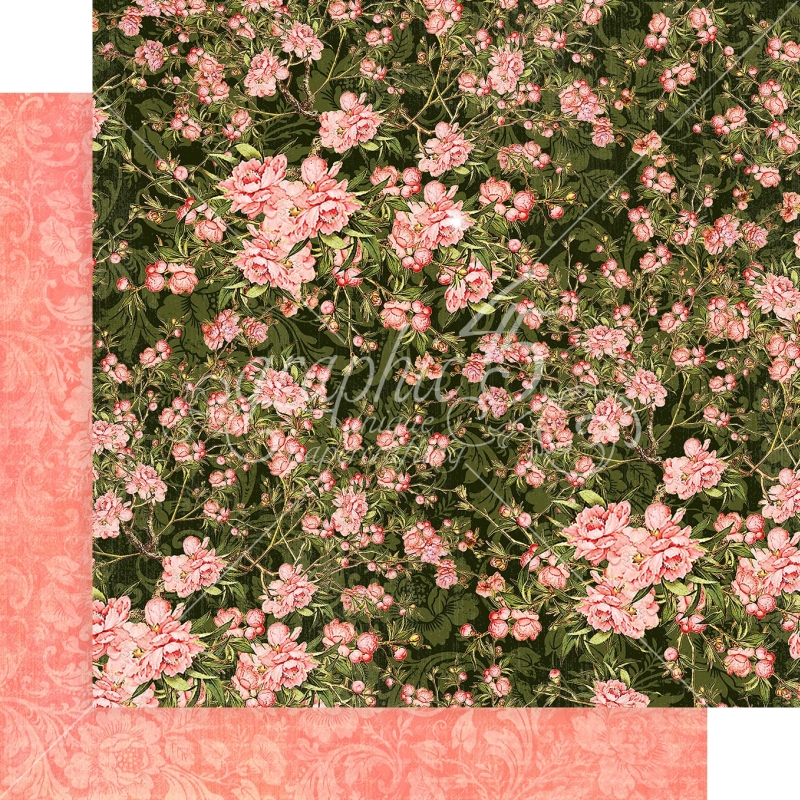 Verdant Blossoms Sold in Packs of 10 Sheets