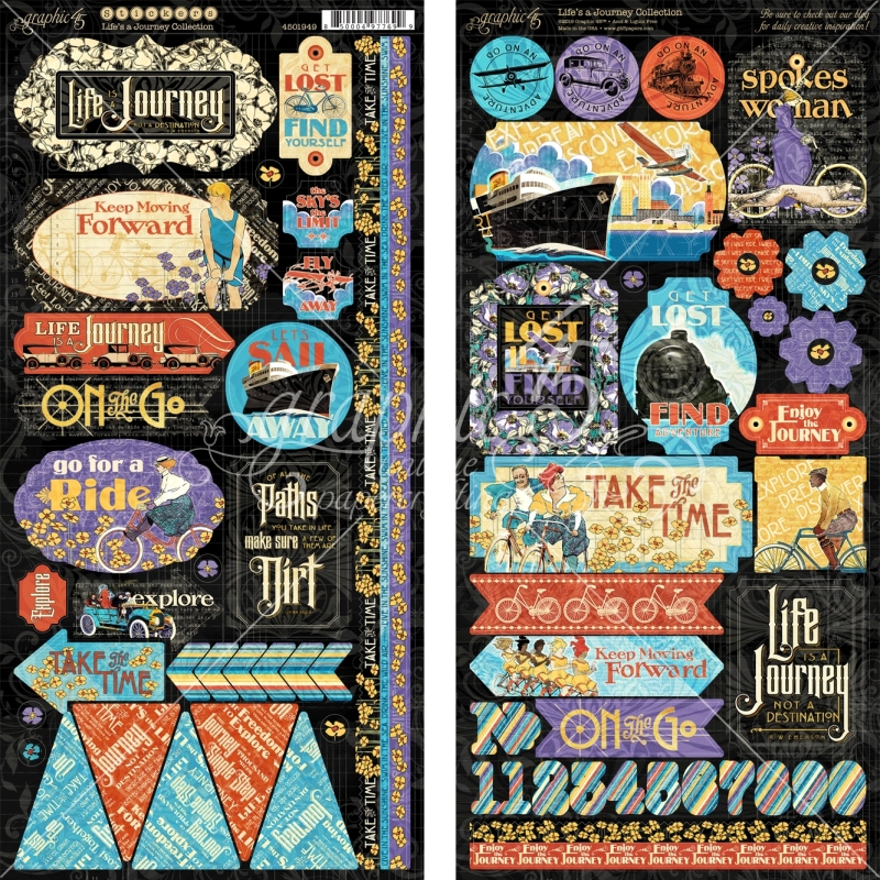 Life's a Journey Stickers