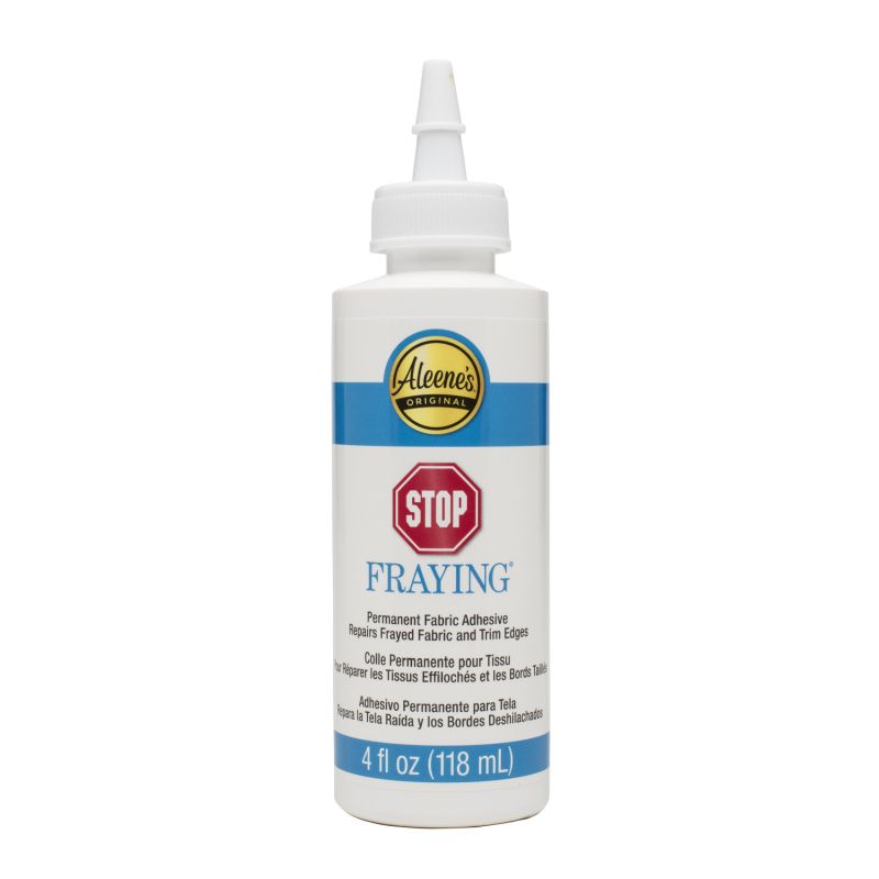 Aleenes Stop Fraying Permanent Fabric Adhesive 4oz