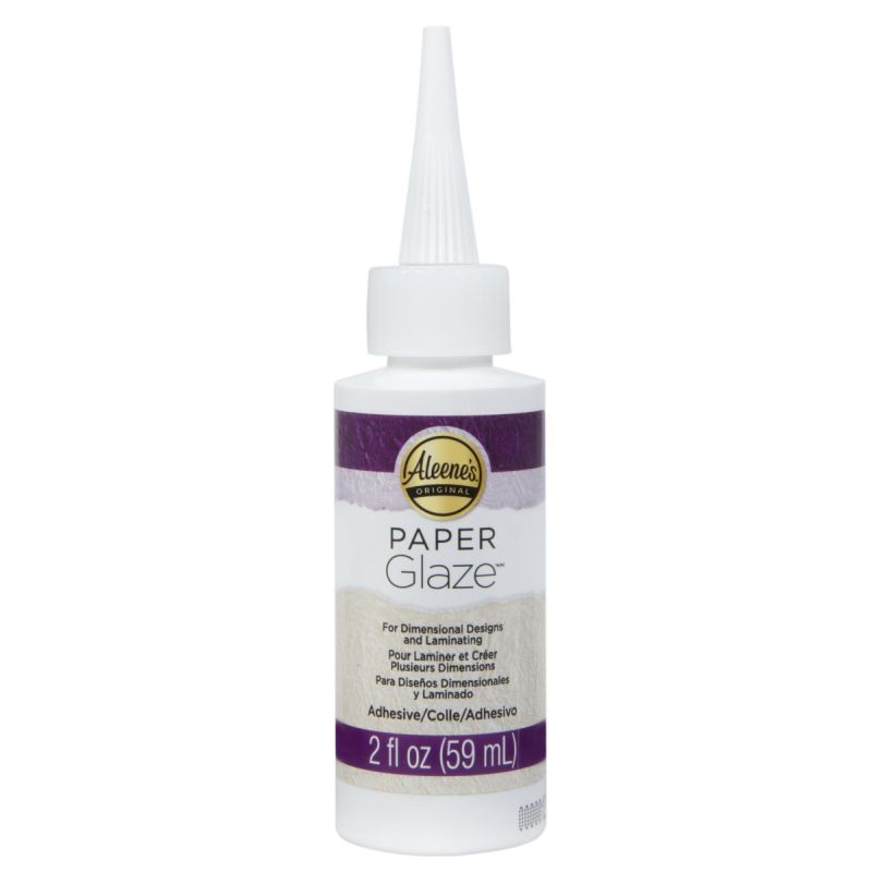 Aleenes Paper Glaze Dimensional Scrapbooking Glue 2oz 