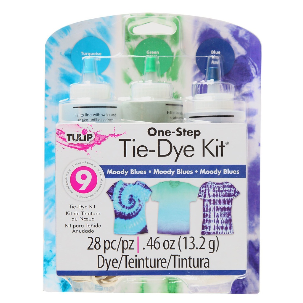 Tulip Moody Blues One-Step Tie-Dye kit